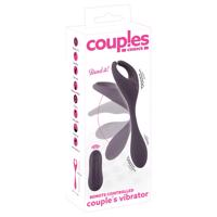 Couples Choice - akumulátorový, rádiový dvoumotorový vibrátor (fialový)