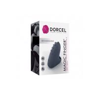 Dorcel Magic Finger - nabíjecí prstový vibrátor (šedý)