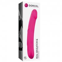 Dorcel Real Sensation L - silikonové dildo (růžové)