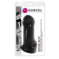 Dorcel Xtend Boy - silikonový návlek na penis (černý)