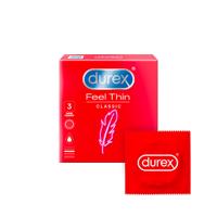 Durex Feel Thin krabička CZ distribuce 3 ks