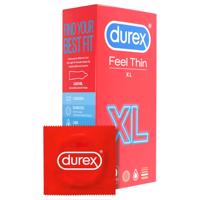 Durex Feel Thin XL - kondom s realistickým pocitem (10 ks)