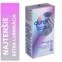 Durex Sensual (Invisible) Extra Lubricated krabička SK distribuce 10 ks