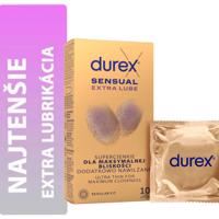 Durex Sensual (Invisible) Extra Lubricated krabička SK distribuce