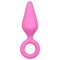 Easytoys Pointy Plug S - anální kolík (růžový) - malý