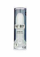 Fat Boy Original Ultra Fat - návlek na penis (19cm) - bílý