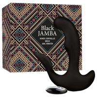 FEELZTOYS Black Jamba - rádiový vyhřívaný anální vibrátor (černý)