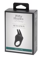 Fifty Shades of Grey - Clitoral Stimulating Cock Ring (Black)