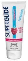 HOT Superglide Malina - jedlý lubrikant (75ml)