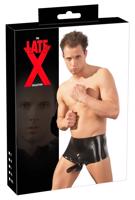 LATEX - boxer s penisovým návlekem (černá) - L/XL