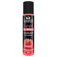 LuxuriA Feel Strawberry - lubrikační gel na vodní bázi - jahoda (60 ml)