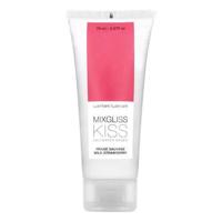 Mixgliss Kiss Wild - lubrikační gel na vodní bázi - jahoda (70 ml)