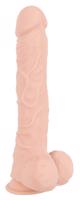 Nature Skin Large - realistické dildo s přísavkou - tělová barva (velké)