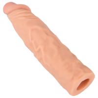 Nature Skin - prodlužovací a zahušťovací návlek na penis (19,5 cm)