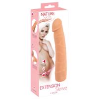 Nature Skin - prodlužující a zesilující návlek na penis (24 cm)