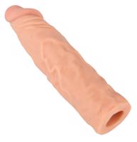 Nature Skin - prodlužující, zhrubšující návlek na penis (19,5cm)