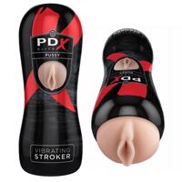 PDX Elite Pussy Vibrating Stroker