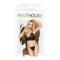 Penthouse Double spice erotický komplet black veľkosť