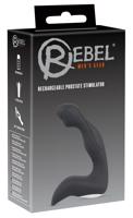 Rebel - nabíjecí, začátečnický, vlnitý vibrátor na prostatu (černý)