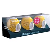 Satisfyer Egg Fierce - sada masturbačních vajec (3 ks)