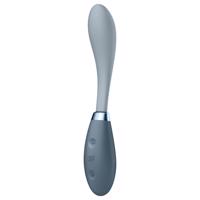 Satisfyer G-Spot Flex 3 - akumulátorový G-bod vibrátor (šedý)