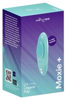 We-Vibe Moxie+ - rádiový, chytrý vibrátor na klitoris (tyrkysový)