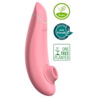 Womanizer Premium Eco - akumulátorový bezdotykový stimulátor klitorisu (růžový)