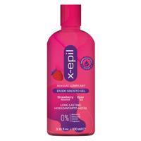 X-Epil - jahodový smyslný lubrikační gel (100 ml)