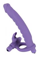 You2Toys Los Analos Double Delight - vibrátor s krúžkom na penis