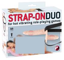 You2Toys Strap On Duo - připínací duo dildo